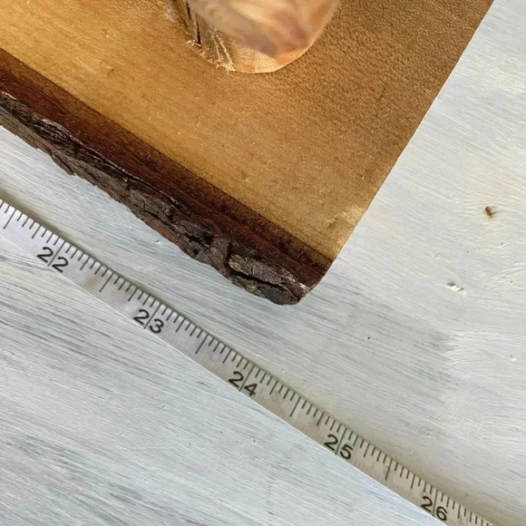 Charcuterie board. Live Edge MAPLE. CUSTOM MADE. BRANCH HANDLES, OILED FOOD SAFE - Picture 12 of 13